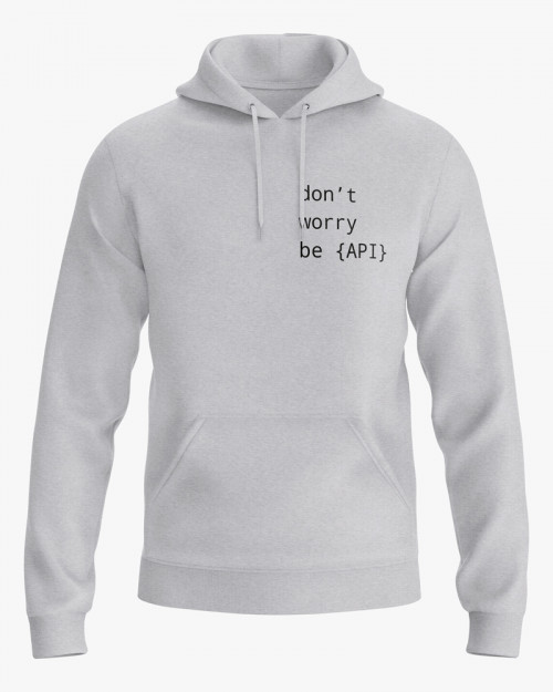 Худі жіночий з написом Don’t worry be API Худі жіночий з написом Don’t worry be API