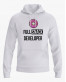 Худі жіночий з принтом Full snack developer Худі жіночий з принтом Full snack developer