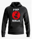 Худі жіночий з принтом PHP Ninja Худі жіночий з принтом PHP Ninja