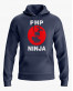 Худі жіночий з принтом PHP Ninja Худі жіночий з принтом PHP Ninja