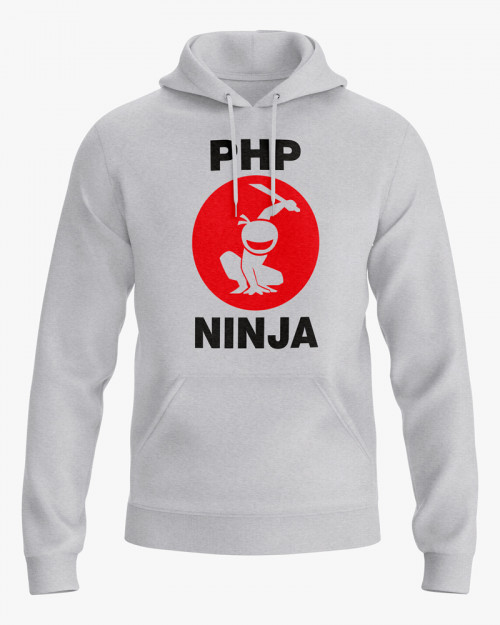 Худі жіночий з принтом PHP Ninja Худі жіночий з принтом PHP Ninja