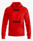 Худі жіночий з принтом PHP Ninja Худі жіночий з принтом PHP Ninja