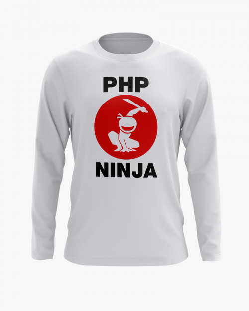 Світшот чоловічий з принтом PHP Ninja Світшот чоловічий з принтом PHP Ninja