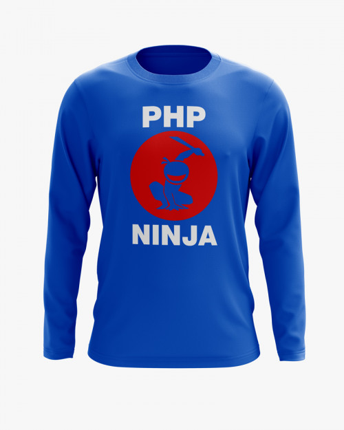 Світшот чоловічий з принтом PHP Ninja Світшот чоловічий з принтом PHP Ninja
