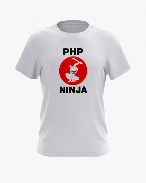 Футболка чоловіча з принтом PHP Ninja Футболка чоловіча з принтом PHP Ninja
