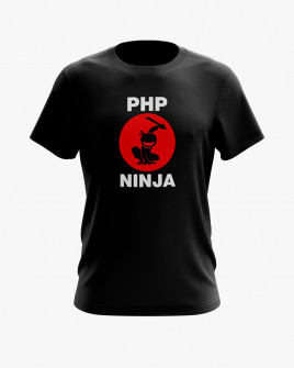 Футболка чоловіча з принтом PHP Ninja