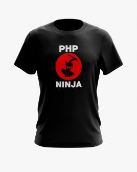 Футболка чоловіча з принтом PHP Ninja