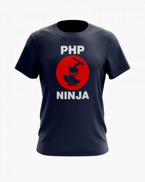 Футболка чоловіча з принтом PHP Ninja Футболка чоловіча з принтом PHP Ninja