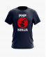 Футболка чоловіча з принтом PHP Ninja Футболка чоловіча з принтом PHP Ninja