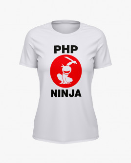 Футболка жіноча з принтом PHP Ninja