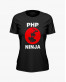 Футболка жіноча з принтом PHP Ninja Футболка жіноча з принтом PHP Ninja