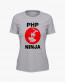 Футболка жіноча з принтом PHP Ninja Футболка жіноча з принтом PHP Ninja