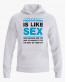 Худі жіночий з написом Programming is like sex Худі жіночий з написом Programming is like sex