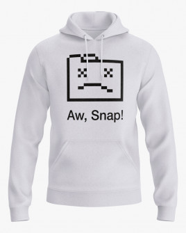 Худі чоловічий з принтом Aw Snap!