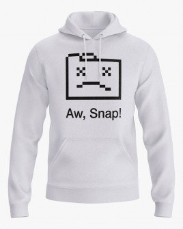 Худі жіночий з принтом Aw Snap!