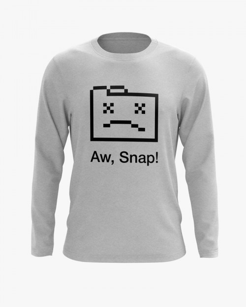 Світшот чоловічий з принтом Aw Snap! Світшот чоловічий з принтом Aw Snap!