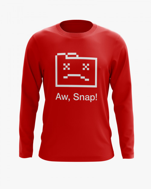 Світшот чоловічий з принтом Aw Snap! Світшот чоловічий з принтом Aw Snap!
