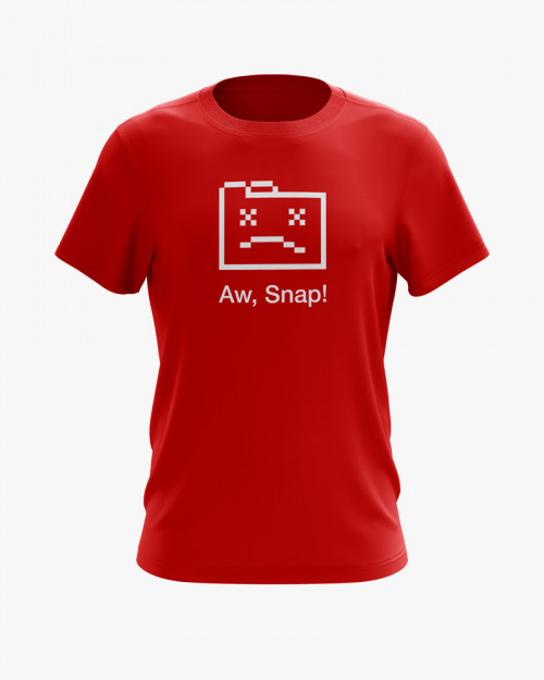Футболка чоловіча з принтом Aw Snap! Футболка чоловіча з принтом Aw Snap!