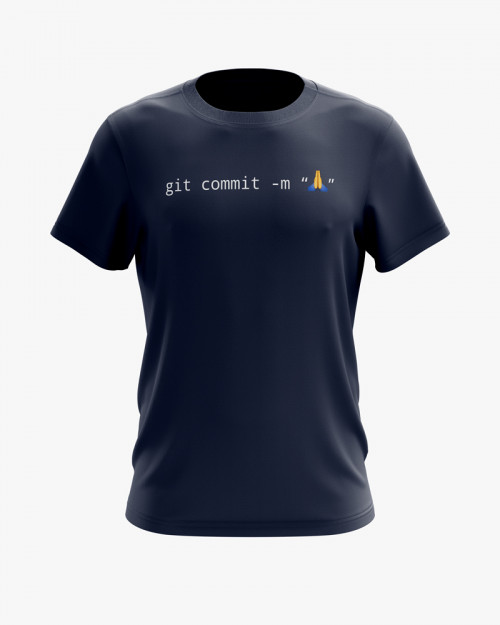 Футболка чоловіча з принтом Git commit Футболка чоловіча з принтом Git commit
