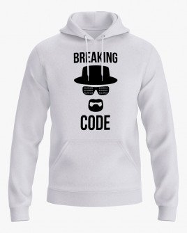Худі жіночий з принтом Breaking code