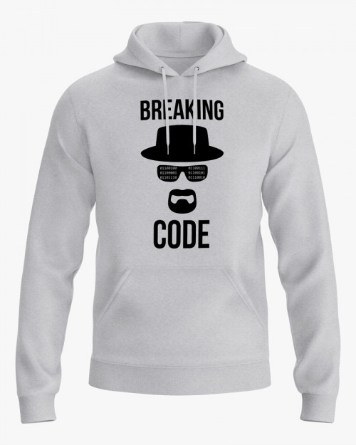 Худі жіночий з принтом Breaking code Худі жіночий з принтом Breaking code