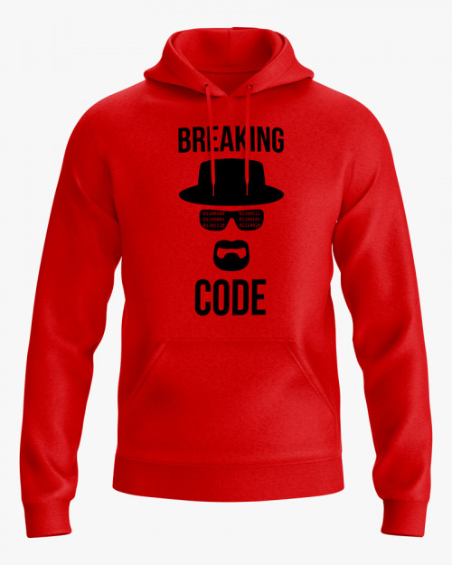 Худі жіночий з принтом Breaking code Худі жіночий з принтом Breaking code
