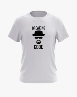 Футболка чоловіча з принтом Breaking code