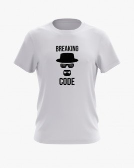 Футболка чоловіча з принтом Breaking code