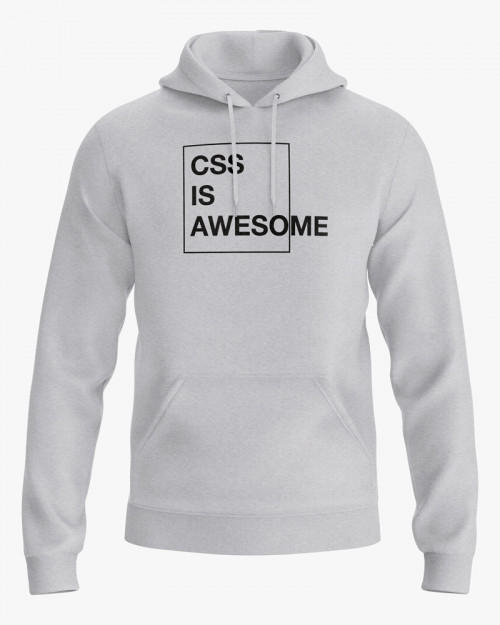 Худі жіночий з написом CSS is awesome Худі жіночий з написом CSS is awesome