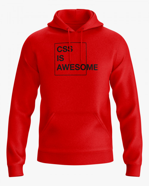 Худі жіночий з написом CSS is awesome Худі жіночий з написом CSS is awesome