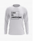 Світшот чоловічий з написом CSS is awesome Світшот чоловічий з написом CSS is awesome
