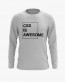 Світшот чоловічий з написом CSS is awesome Світшот чоловічий з написом CSS is awesome