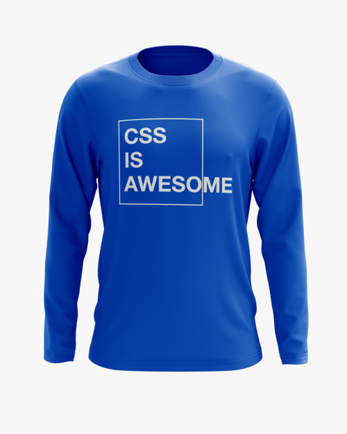Світшот чоловічий з написом CSS is awesome Світшот чоловічий з написом CSS is awesome