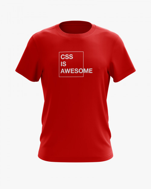 Футболка чоловіча з написом CSS is awesome Футболка чоловіча з написом CSS is awesome