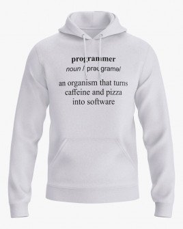Худі жіночий з написом Programmer