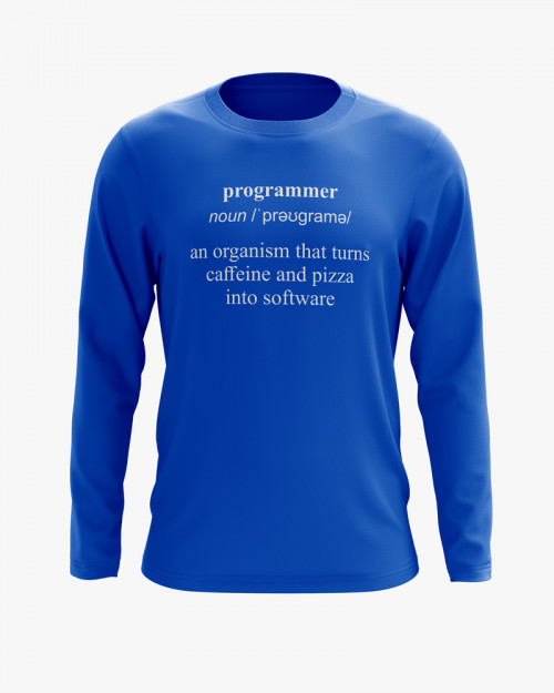 Світшот чоловічий з написом Programmer Світшот чоловічий з написом Programmer