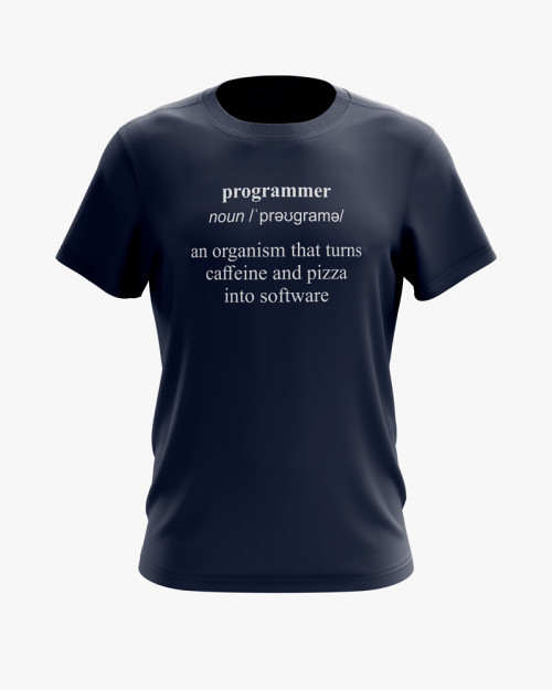 Футболка чоловіча з написом Programmer Футболка чоловіча з написом Programmer