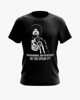 Футболка чоловіча з принтом Programming do you speak it?