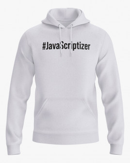 Худі жіночий з написом JavaScriptizer