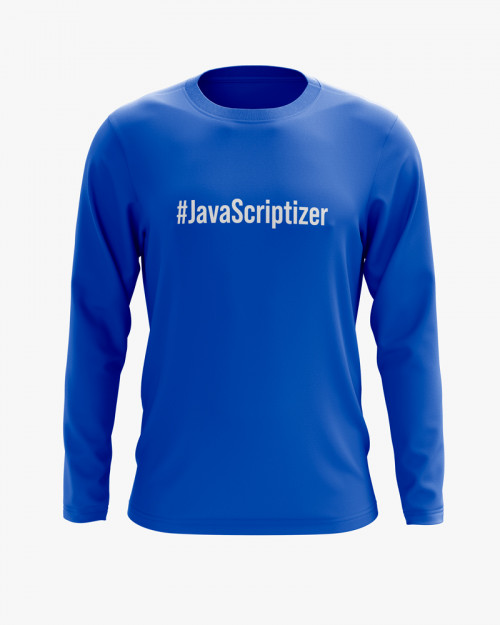 Світшот чоловічий з написом JavaScriptizer Світшот чоловічий з написом JavaScriptizer