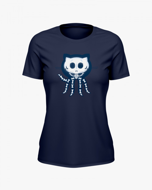 Футболка жіноча з принтом X-ray GitHub Футболка жіноча з принтом X-ray GitHub