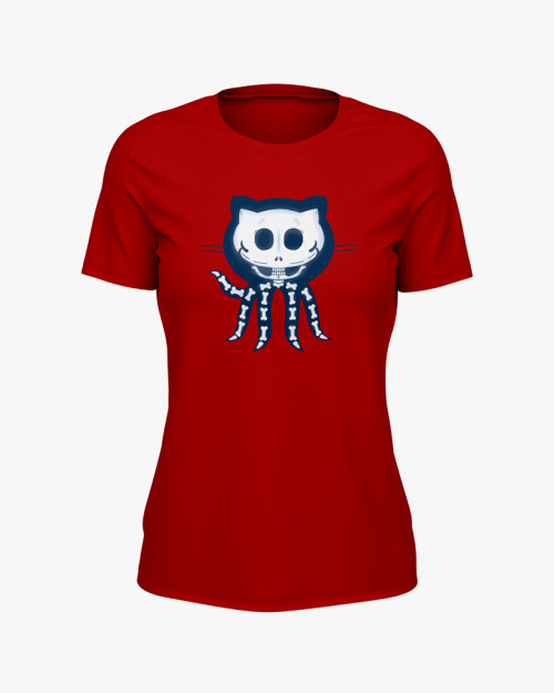 Футболка жіноча з принтом X-ray GitHub Футболка жіноча з принтом X-ray GitHub