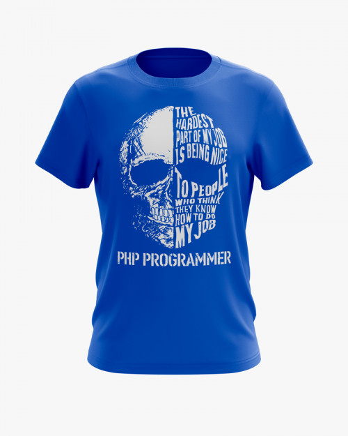 Футболка чоловіча з написом Php Programmer Футболка чоловіча з написом Php Programmer