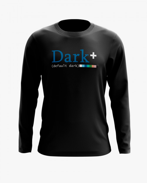 Світшот чоловічий з надписом Dark+ Світшот чоловічий з надписом Dark+