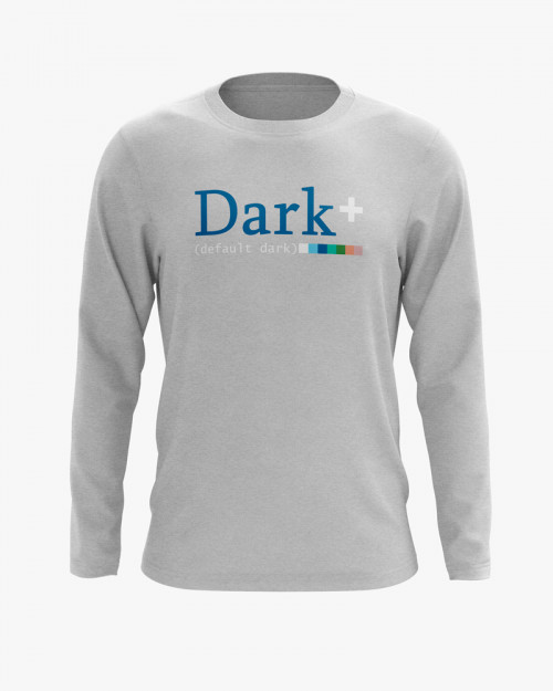 Світшот чоловічий з надписом Dark+ Світшот чоловічий з надписом Dark+
