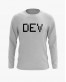 Світшот жіночий з надписом DEV Світшот жіночий з надписом DEV