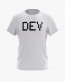 Футболка чоловіча з надписом DEV Футболка чоловіча з надписом DEV