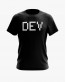 Футболка чоловіча з надписом DEV Футболка чоловіча з надписом DEV
