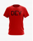 Футболка чоловіча з надписом DEV Футболка чоловіча з надписом DEV