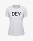 Футболка жіноча з надписом DEV Футболка жіноча з надписом DEV